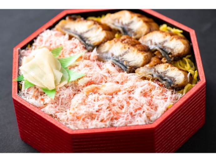 かにうなぎ福めし